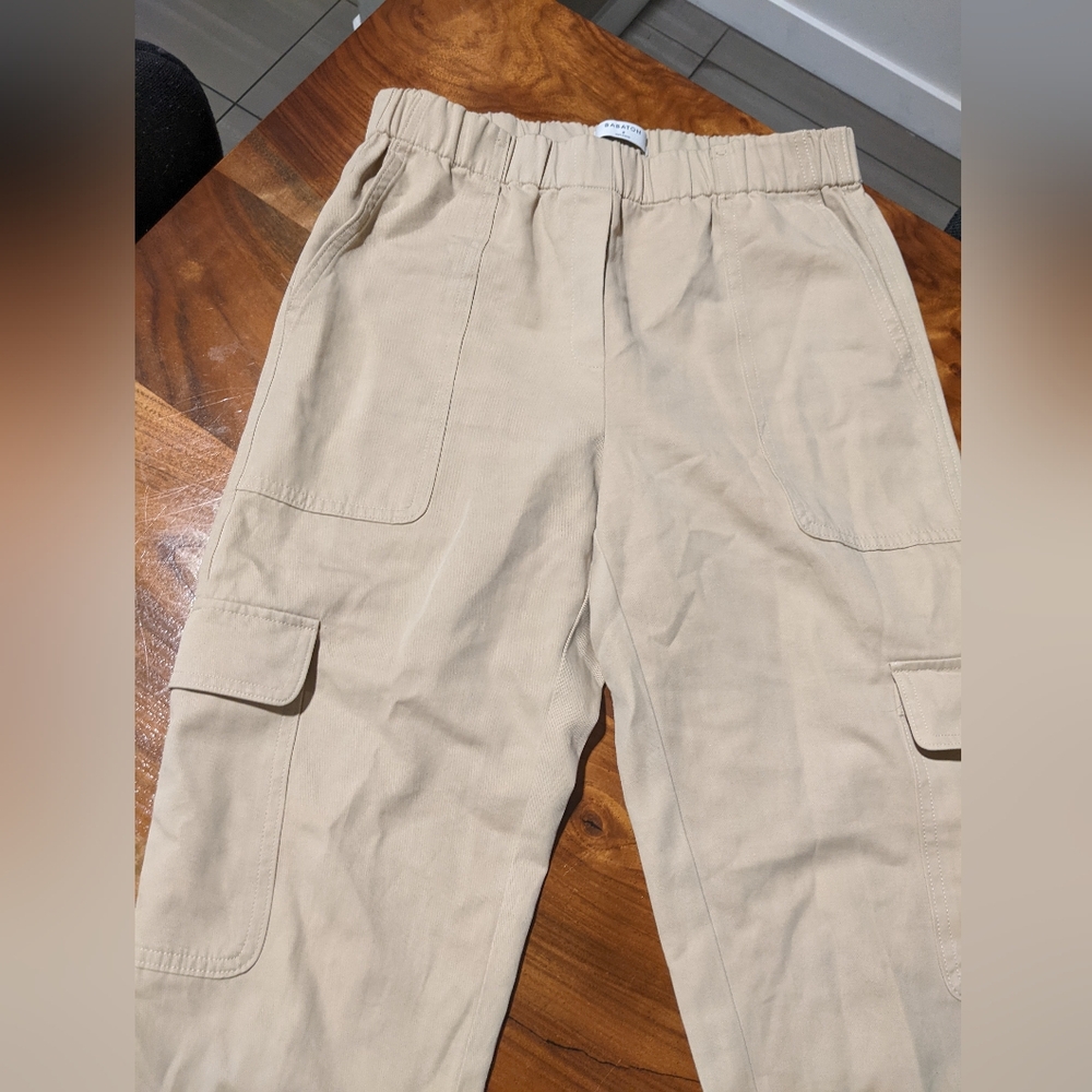 Babaton - Titan Pant Mid-Rise Cargo Pants 76681 | Camel Olive Beige | Size 4 - Picture 12 of 16